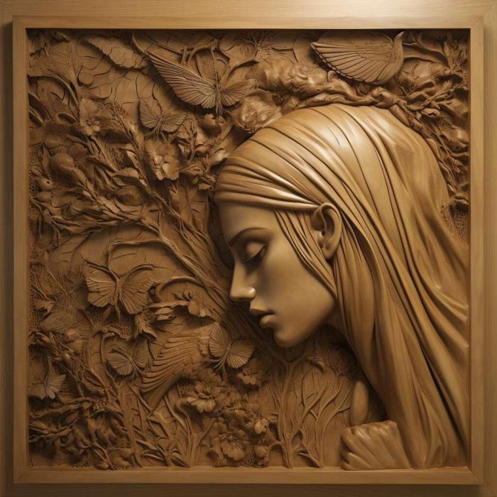 نموذج ثلاثي الأبعاد لآلة CNC 3D Art 